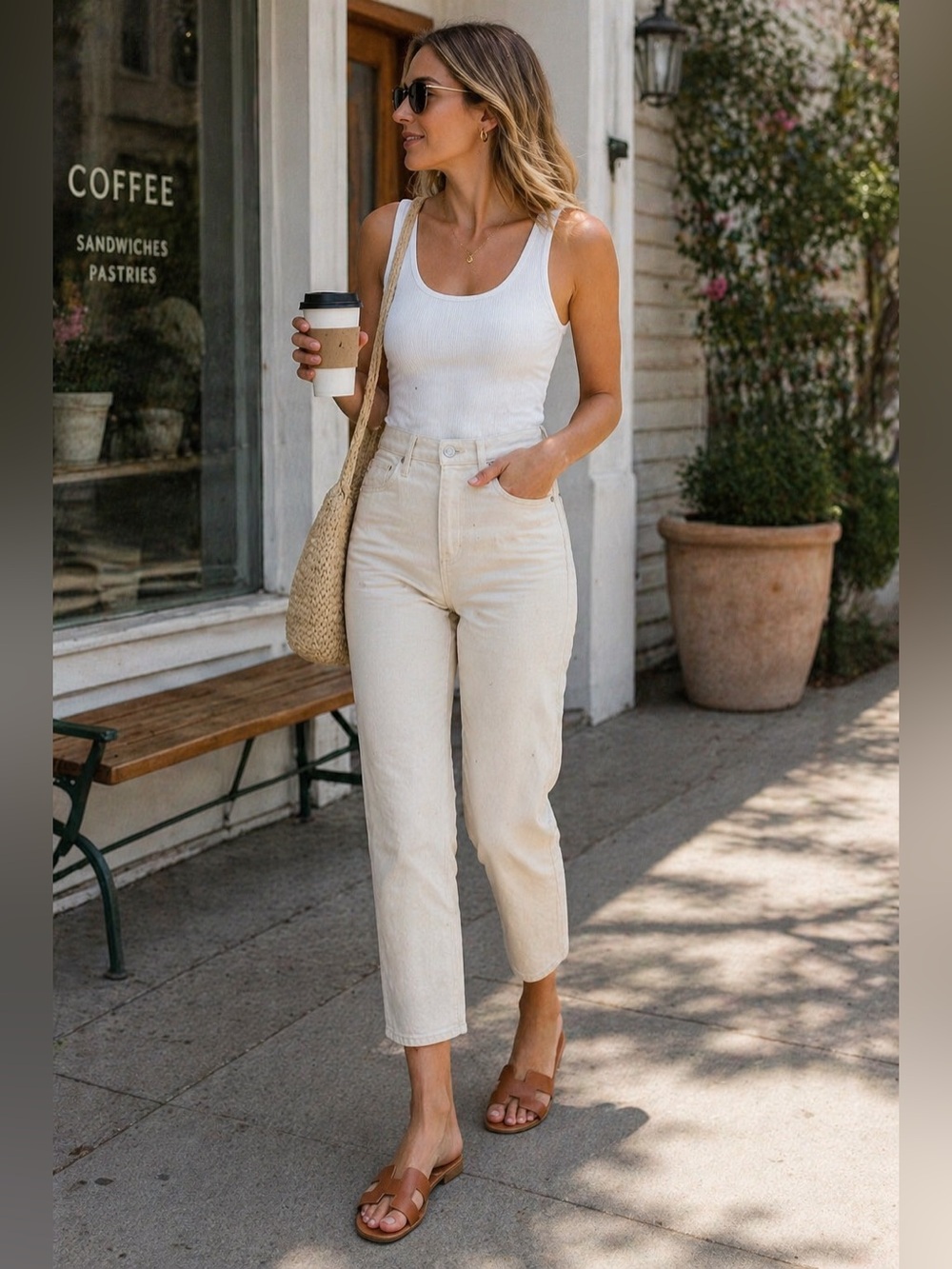 AG Isabelle High Rise Straight Crop| Size 27